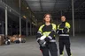 Miniatyrbilde 6 av Black/HV Yellow Jobman Hi-Vis Collegegenser med Refleks