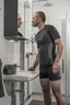Miniatyrbilde 1 av Dark Grey/Black Jobman 5577 Next to Skin T-skjorte
