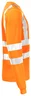 Miniatyrbilde 3 av Orange Jobman 5593 Varsel Langermet T-skjorte