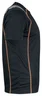 Miniatyrbilde 3 av Black/HV Orange Jobman 5620 Vision Spun Dye T-skjorte