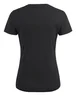 Miniatyrbilde 1 av Black Printer Heavy V-hals T-skjorte Dame