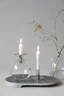 Miniatyrbilde 3 av 2-15-5017905 Sagaform Top Glass og Metall Vase