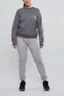 Miniatyrbilde 3 av Dk Grey Melange Craft Leisure Collegegenser Dame