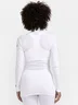 Miniatyrbilde 3 av White/Blaze Craft NOR PRO Wool Extreme X Half Zip Langermet T-skjorte Dame