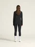 Miniatyrbilde 3 av Black Melange Craft Flow Hz Half-Zip Treningstrøye Dame