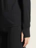 Miniatyrbilde 4 av Black Melange Craft Flow Hz Half-Zip Treningstrøye Dame
