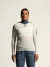 Miniatyrbilde 2 av Tofu Craft OL Norway Merinoull Half Zip Langermet Undertrøye Dame