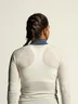 Miniatyrbilde 6 av Tofu Craft OL Norway Merinoull Half Zip Langermet Undertrøye Dame