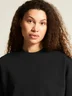 Miniatyrbilde 6 av Black Craft Frequent Cropped Økologisk Bomull Collegegenser Dame
