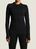 Miniatyrbilde 1 av Black Craft Wool Comfort Langermet Undertrøye Dame