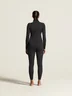 Miniatyrbilde 10 av Black/Melange Craft Merinoull Half-Zip Undertøy Sett Dame