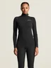 Miniatyrbilde 15 av Black/Melange Craft Merinoull Half-Zip Undertøy Sett Dame