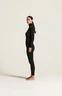 Miniatyrbilde 18 av Black/Melange Craft Merinoull Half-Zip Undertøy Sett Dame