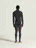 Miniatyrbilde 9 av Black/Melange Craft Merinoull Half-Zip Undertøy Sett