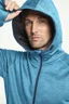Miniatyrbilde 3 av Blå Tenson TXlite Hoodie Zip Hettejakke