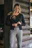 Miniatyrbilde 7 av Black Cutter & Buck Oakville Strikket Cardigan Dame