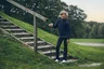 Miniatyrbilde 5 av Black Cutter & Buck Adapt Half Zip Jakke Barn