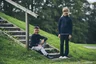 Miniatyrbilde 8 av Black Cutter & Buck Adapt Half Zip Jakke Barn