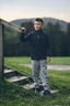 Miniatyrbilde 9 av Black Cutter & Buck Adapt Half Zip Jakke Barn