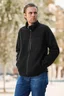 Miniatyrbilde 4 av Black D.A.D Roxby Full Zip Fleecejakke