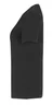Miniatyrbilde 3 av Black Cottover Stretch V-hals T-skjorte Dame