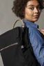Miniatyrbilde 12 av Black Cottover Canvas Daypack Ryggsekk
