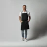 Miniatyrbilde 6 av Black Cottover Combi Forkle
