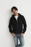 Miniatyrbilde 4 av Black Cottover French Terry Hettejakke