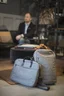 Miniatyrbilde 5 av Anthracite Melange Derby of Sweden Urban Line 45L Dufflebag