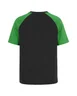 Miniatyrbilde 1 av Black/Green Graphix Monza Raglan Poloskjorte