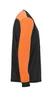Miniatyrbilde 2 av Black/Orange Graphix Messina Kontrast Langermet  T-skjorte