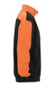 Miniatyrbilde 2 av Black/Orange Graphix Genova Full Zip Collegejakke