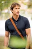 Miniatyrbilde 5 av Black J. Harvest Sunset Modern Fit Poloskjorte