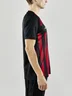 Miniatyrbilde 2 av Black/Bright Red Craft Teamwear Progress 2.0 Stripe  T-skjorte