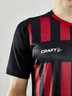 Miniatyrbilde 4 av Black/Bright Red Craft Teamwear Progress 2.0 Stripe  T-skjorte