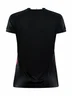 Miniatyrbilde 5 av Black/Bright Red Craft Teamwear Progress 2.0 Stripe  T-skjorte Dame