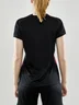 Miniatyrbilde 3 av Black/Bright Red Craft Teamwear Progress 2.0 Stripe  T-skjorte Dame