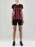 Miniatyrbilde 8 av Black/Bright Red Craft Teamwear Progress 2.0 Stripe  T-skjorte Dame