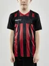 Miniatyrbilde 1 av Black/Bright Red Craft Teamwear Progress 2.0 Stripe  T-skjorte Barn
