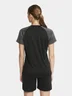Miniatyrbilde 3 av Black-Granite Craft Teamwear Squad Go Contrast  T-skjorte Dame