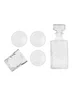 Miniatyrbilde 1 av White Lord Nelson Karaffel og Glass Gavesett