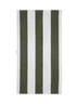 Miniatyrbilde 1 av Green Lord Nelson Stripe Bomull Strandhåndkle