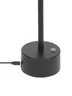 Miniatyrbilde 1 av Black Örrefors Jernverk Metall LED Bordlampe med Oppladbart Batteri