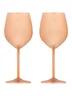 Miniatyrbilde 1 av Copper Örrefors Jernverk 45 cl Gull og Kobberfinish 2 pk Vinglass
