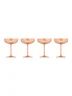 Miniatyrbilde 2 av Copper Örrefors Jernverk 4-pk Gull og Kobberfinish Champagne Coupe