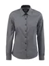 Miniatyrbilde 1 av Grey Stripe J. Harvest & Frost Red Bow 24 Skjorte Dame