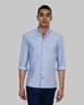 Miniatyrbilde 4 av Blue J. Harvest & Frost Indigo Bow 34 Slim Fit Skjorte