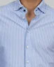 Miniatyrbilde 12 av Blue J. Harvest & Frost Indigo Bow 34 Slim Fit Skjorte