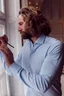 Miniatyrbilde 17 av Blue J. Harvest & Frost Indigo Bow 34 Slim Fit Skjorte