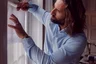 Miniatyrbilde 18 av Blue J. Harvest & Frost Indigo Bow 34 Slim Fit Skjorte